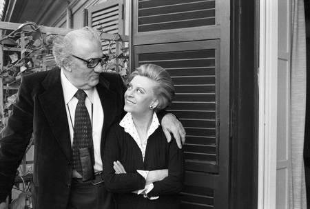 Več kot petdeset let je trajal njegov zakon z Giulietto Masino. FOTO: Dokumentacija Dela