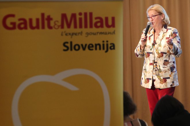 Mira Šemić, verjetno najbolj izobražena sommelierka v Sloveniji in na Balkanu, je tudi prva direktorica Gault&amp;Millau Slovenija. FOTO: Dejan Javornik