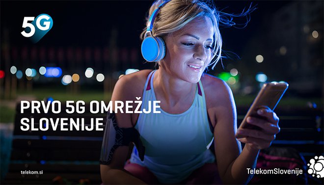 Telekom Slovenije je prvi pri nas vzpostavil komercialne rešitve 5G FOTO: Telekom Slovenije
