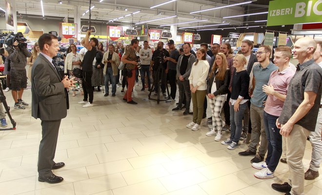 Projekt ne prinaša samo petih minut slave, ampak podporo in stalno skrb za slovenske podjetnike. FOTO Roman Šipić/Delo