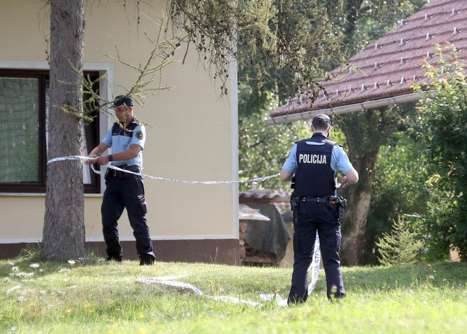 Družinska tragedija se je zgodila v Mali Račni. FOTO: Dejan Javornik