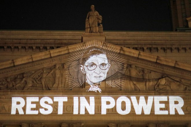 Ruth Bader Ginsburg je veljala za veliko zagovornico tako imenovanih liberalnih vrednot. FOTO: Andrew Kelly/Reuters