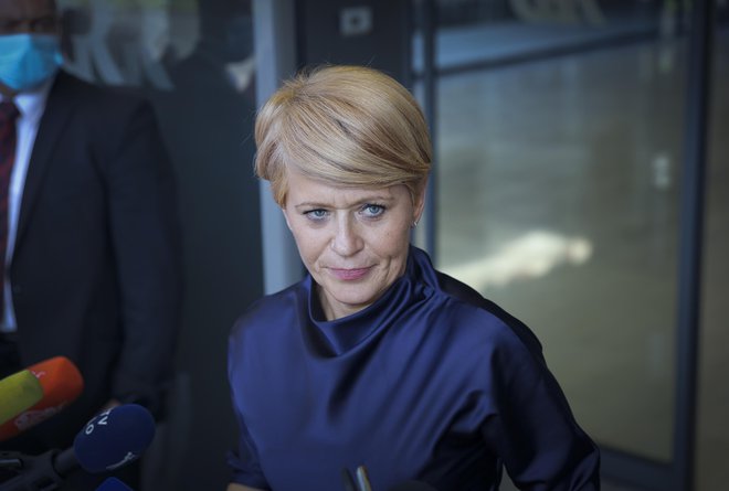 Aleksandra Pivec je v tem mesecu že odstopila kot predsednica stranke Desus. FOTO: Jože Suhadolnik/Delo