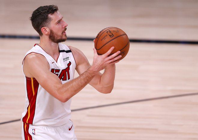 Goran Dragić v odlični formi igra konferenčni finale. FOTO: Mike Ehrmann/AFP