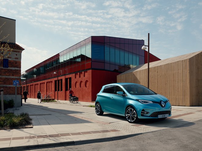 Renault ZOE je zastavonoša električne mobilnosti znamke Renault.&nbsp;FOTO: Renault