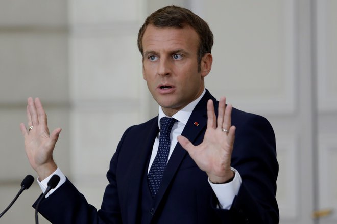 Predsednik Macron je nezadovoljen zaradi Libanona.<br />
Foto: Reuters