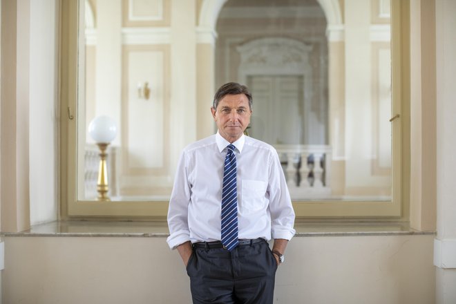 Predsednik države Borut Pahor se bo moral v kratkem odločiti, koga bo predlagal za viceguvernerja Banke Slovenije. FOTO: Voranc Vogel/Delo