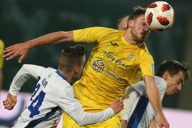 Domžalčani in Goričani so se razšli z neodločenim izidom 1:1. FOTO: Tomi Lombar