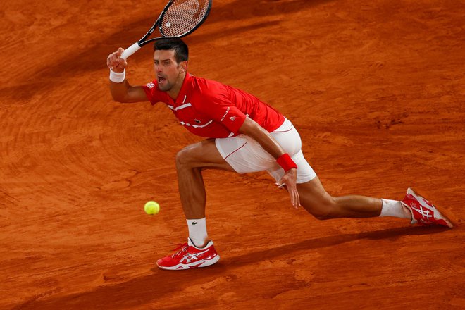 Novak Đoković je doslej na pariškem pesku osvojil le eno lovoriko, leta 2016. FOTO: Thomas Samson/AFP