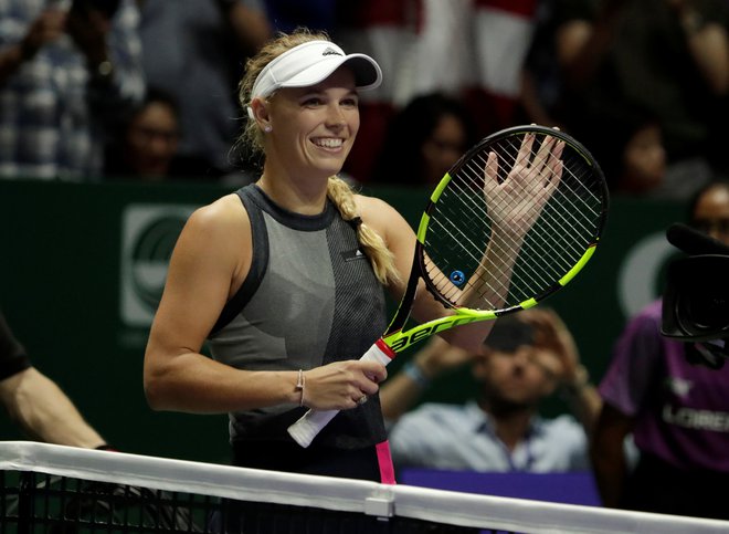 Caroline Wozniacki je bila pred desetimi leti številka 1 svetovnega ženskega tenisa. FOTO: Jeremy Lee/Reuters