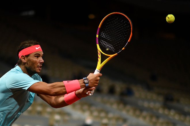 Španec bo zdaj že trinajstič igral v polfinalu Roland-Garrosa. FOTO: Martin Bureau/AFP