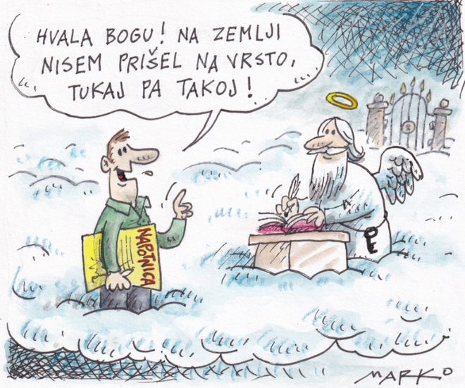 KARIKATURA: Marko Kočevar