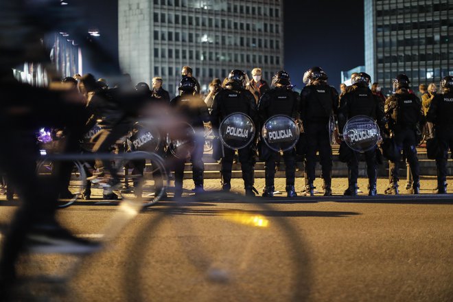 Protivladne kolesarske demonstracije. FOTO: Uroš Hočevar/Delo