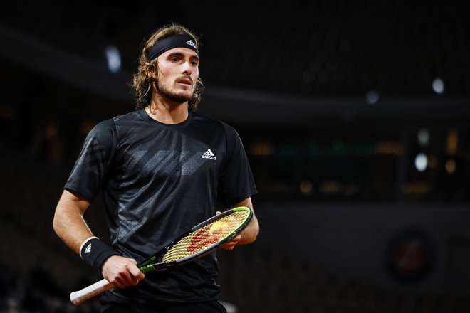 Stefanos Tsitsipas je pokazal izjemen tenis, ampak njegova leta šele prihajajo. FOTO: Thomas Samson/AFP