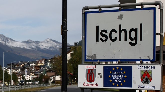 Iz Ischgla se je virus marca letos razširil v več drugih evropskih držav. Foto: Lisi Niesner/Reuters