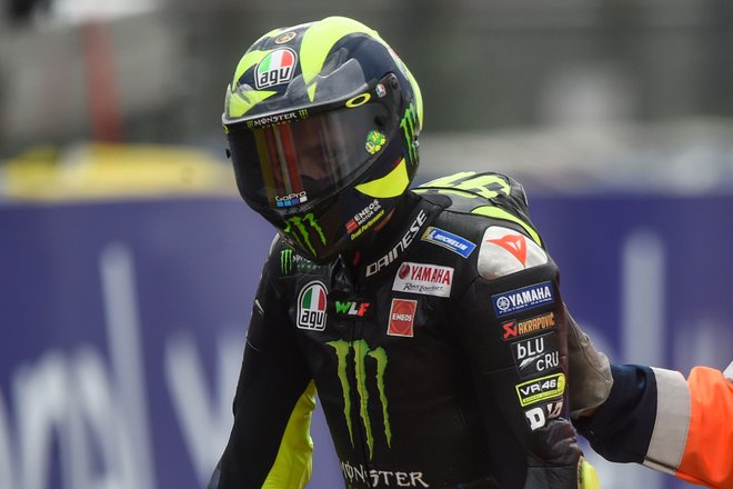 Valentino Rossi je zbolel za covidom-19.&nbsp;FOTO: Jean-francois Monier/AFP