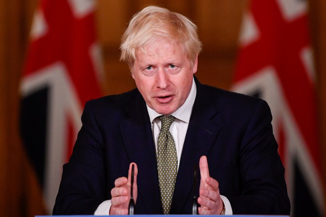 Britanski premier Boris Johson je vsaj za zdaj obupal nad pogajanji z EU. FOTO: Toby Melville/Reuters