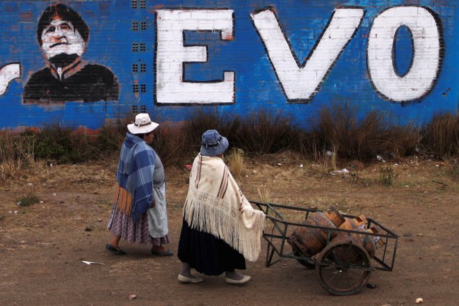 Nekdanji bolivijski predsednik Evo Morales živi v Argentini. FOTO: Ueslei Marcelino/Reuters