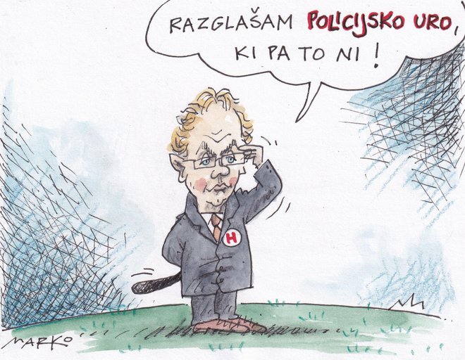 KARIKATURA: Marko Kočevar/Delo&nbsp;