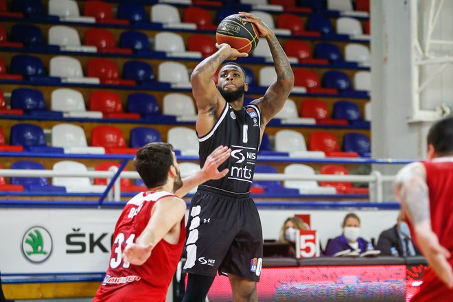 Codi Miller-McIntyre igra vse bolje v Partizanovem dresu. FOTO: ABA