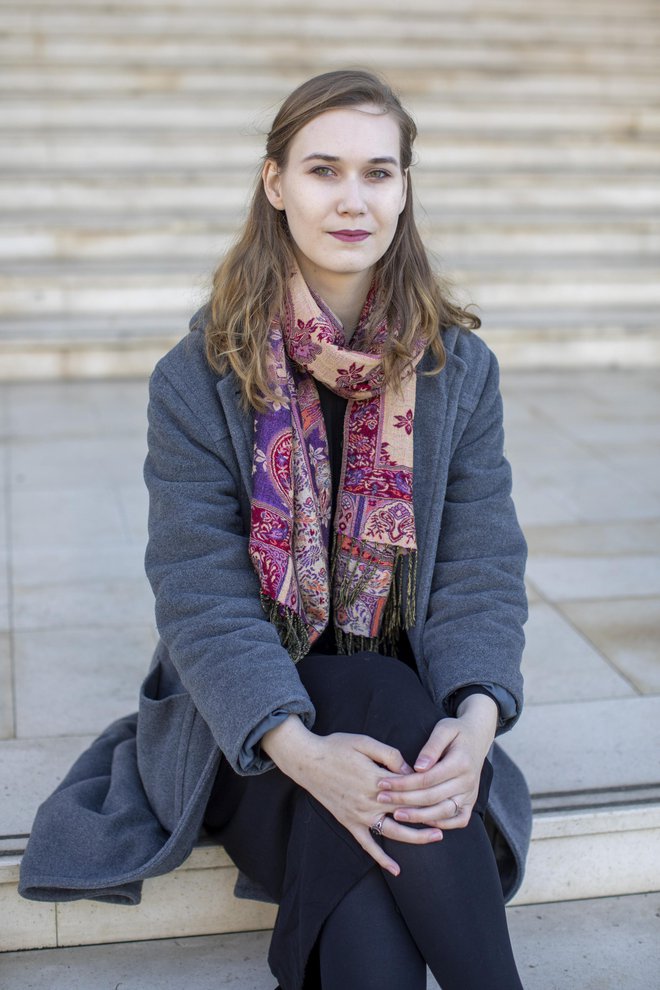 Kritičarka Rina Pleteršek. FOTO: Voranc Vogel/Delo