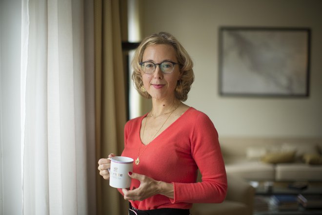 Florence Ferrari, francoska veleposlanica v Sloveniji.<br />
Foto: Jure Eržen