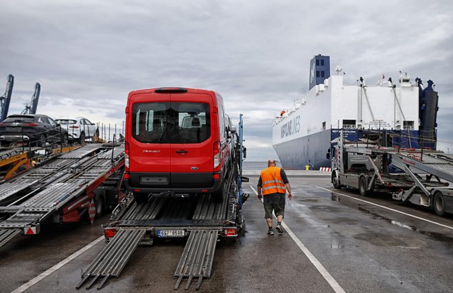 Odprtje novega terminala in pomola za pretovor motornih vozil v Luki Koper 10.06.2020 Foto Blaz Samec