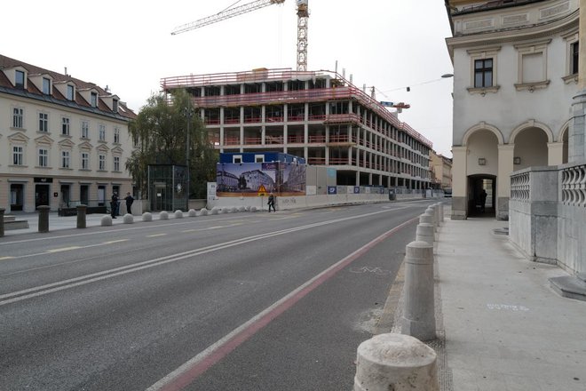 Gradnja Šumijevega kvarta je v polnem teku. FOTO:&nbsp;Šumijev kvart