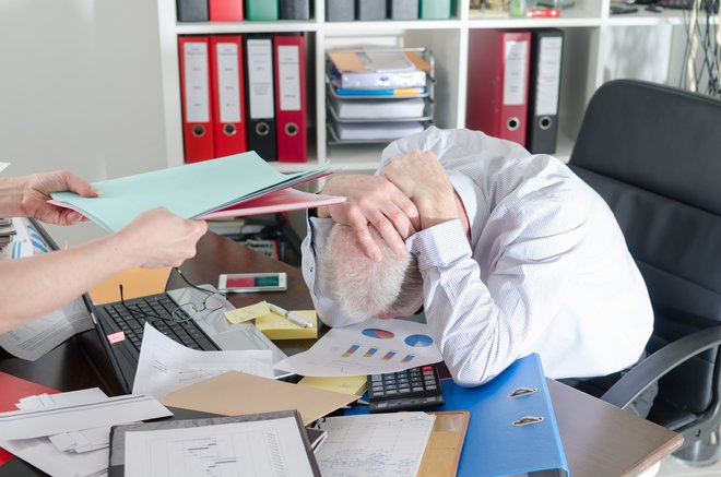 Stres lahko v nekaterih okoliščinah izzove tudi težave v duševnem zdravju. FOTO: Shutterstock