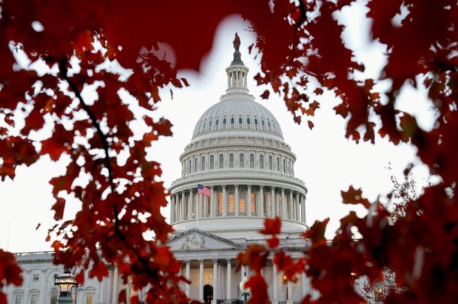 Capitol Hill v ameriški prestolnici Washington.&nbsp;FOTO: Erin Scott/Reuters