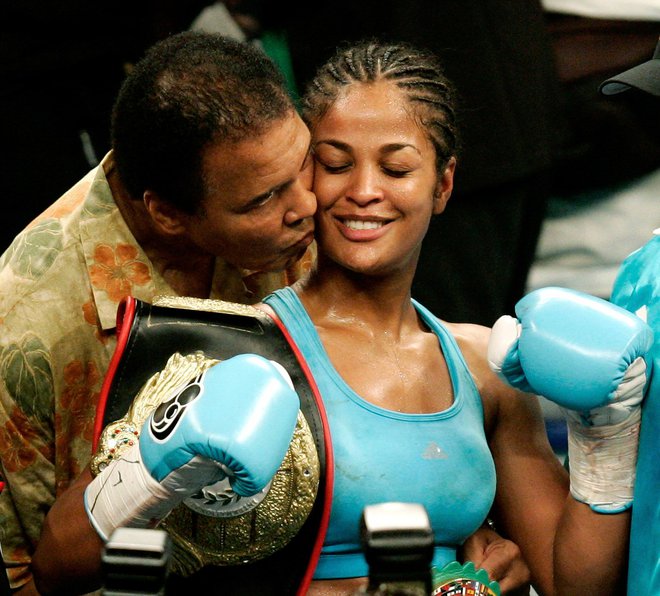 Laila Ali je v svojo korist odločila vseh 24 profesionalnih dvobojev. FOTO: Jason Reed/Reuters