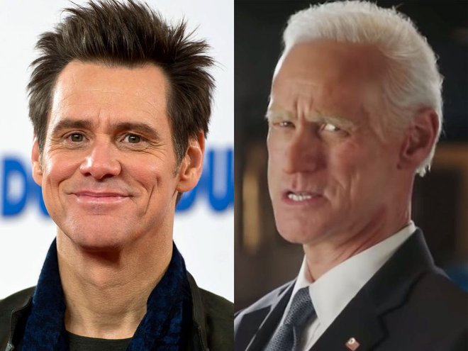 Igralec Jim Carrey in se prelevil v izvoljenega novega predsednika ZDA Joeja Bidna. Foto SNL