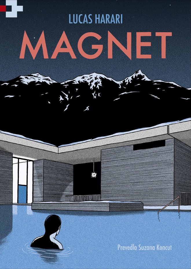 Risoroman&nbsp;<em>Magnet</em> se odvija v znamenitih termah arhitekta Petra Zumthorja. FOTO: arhiv založbe VigeVageKnjige