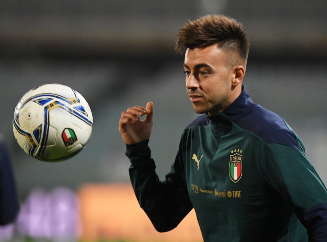 Stephan El Shaarawy naj bi začel v italijanskem napadu. FOTO:  Alberto Lingria/Reuters