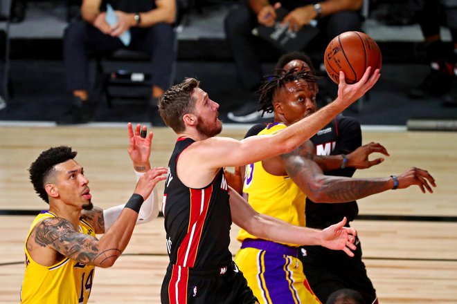 Po odlični sezoni pri Miamiju bo Goran Dragić novo začel že 22. decembra, a se še ne ve, če bo še član kluba s Floride. FOTO: Kim Klement/Usa Today Sports