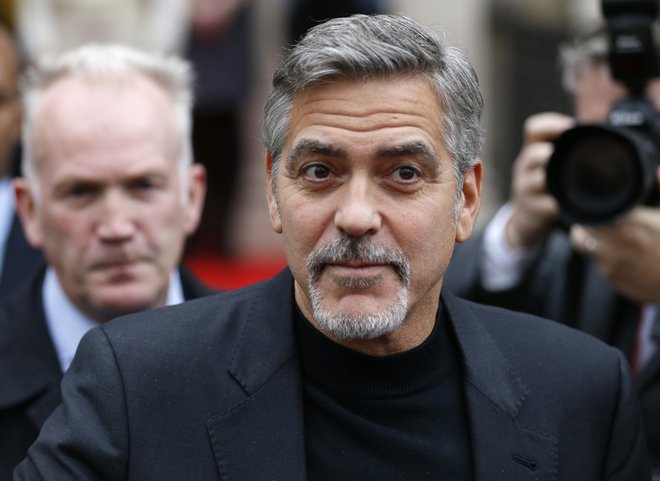 George Clooney je prijateljem raje podaril denar, kot da jih vključi v svojo oporoko. FOTO: Russell Cheyne/Reuters