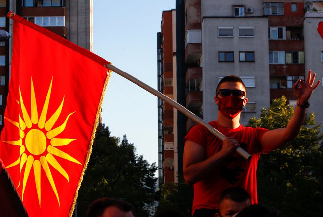 Konflikt Sofije s Skopjem zaskrbljeno spremljajo v vsej jugovzhodni Evropi. FOTO: Ognen Teofilovski/Reuters
