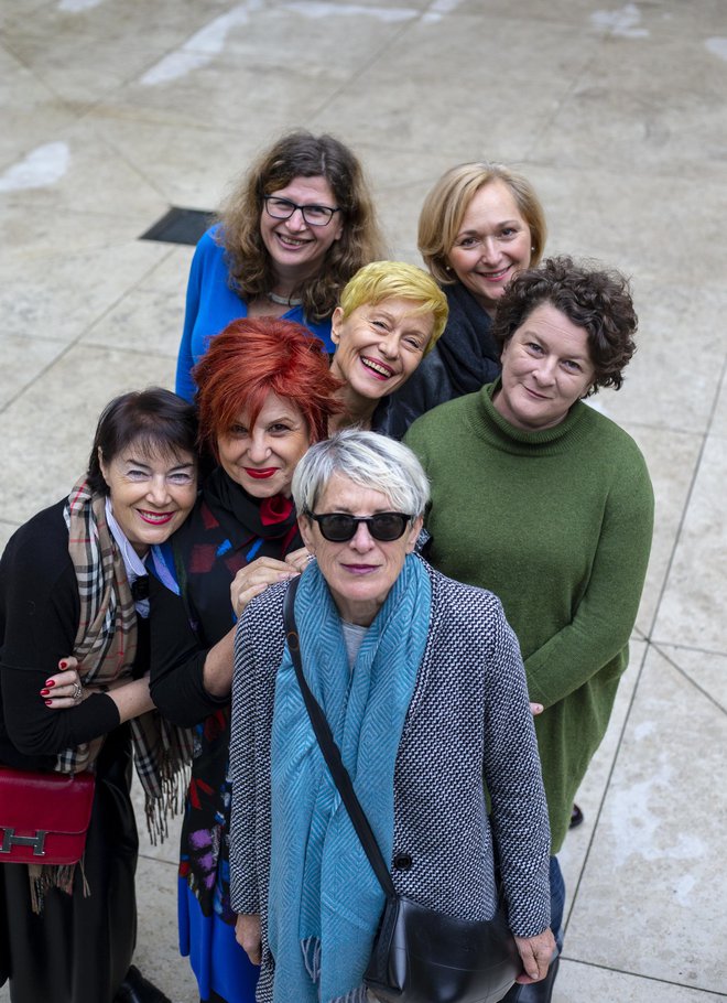 Avtorice knjige Sedem žensk gre na večerjo. FOTO: Matej Družnik