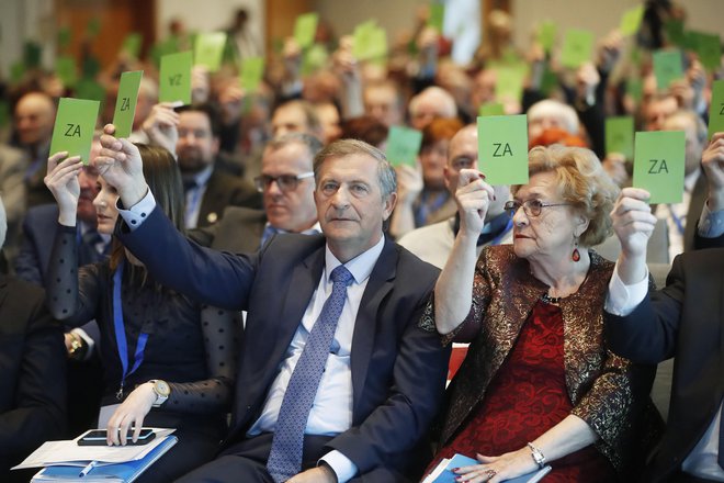 Karl Erjavec bi &raquo;imel&laquo;, če bi s seboj k odhodu iz koalicije potegnil vso poslansko skupino, 44 poslanskih glasov. FOTO: Leon Vidic/Delo