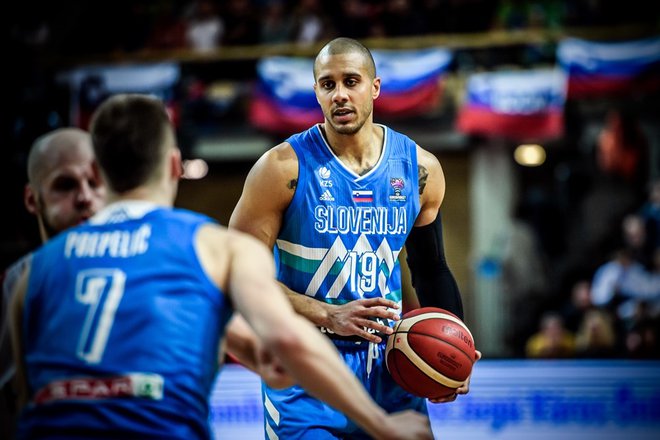 Jordan Morgan je potoval do Ljubljane kar 16 ur. FOTO: FIBA