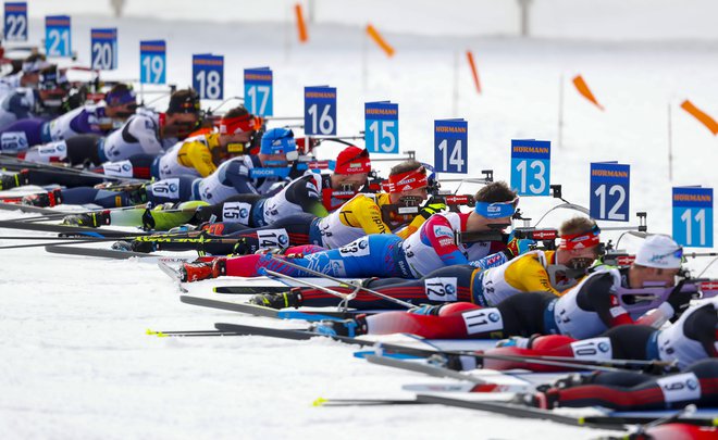 Za najboljše biatlonce sveta se bo na Finskem začela nova tekmovalna sezona. FOTO: Matej Družnik/Delo