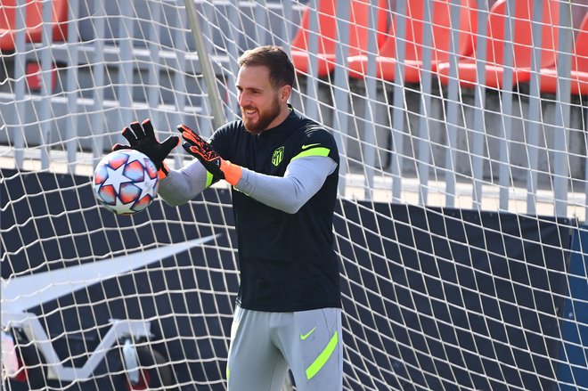 Jan Oblak je na 200. prvenstvenih tekmah za Atletico kar 112-krat ostal nepremagan. FOTO: Gabriel Bouys/AFP