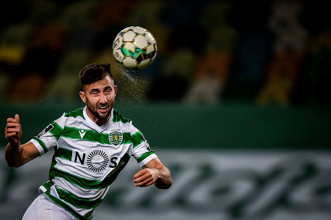 Andraž Šporar je Sportingu pomagal podaljšati niz neporaženosti. FOTO: Patricia De Melo Moreira/AFP