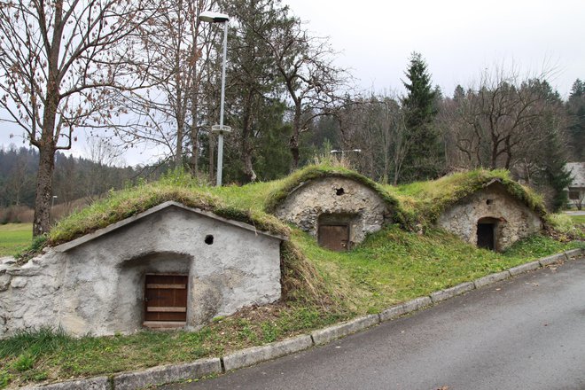 V Hotedršici so podzemne kašče uporabljali skoraj vsi vaščani. FOTO: Robert Lukan