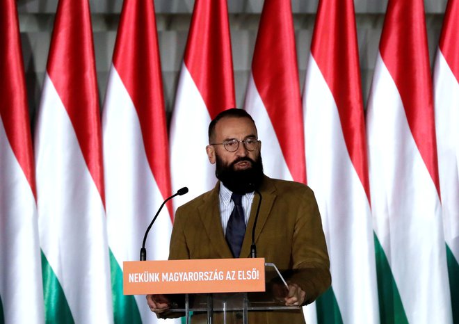 József Szájer&nbsp;velja za avtorja določila ustave, po katerem Madžarska varuje &raquo;institucijo zakonske zveze kot zvezo moškega in ženske&laquo;. FOTO: Bernadett Szabo/Reuters Foto Bernadett Szabo Reuters