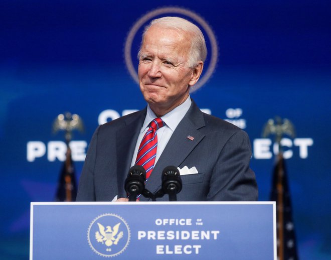 Demokrat Joe Biden med govorom o stanju ameriškega gospodarstva.&nbsp;Foto Leah Millis/Reuters