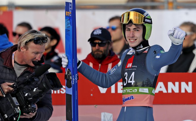 Timi Zajc prihaja v Planico s popotnico najvišje slovenske uvrstitve na nedeljski tekmi v Rusiji.<br />
Foto Matej Družnik