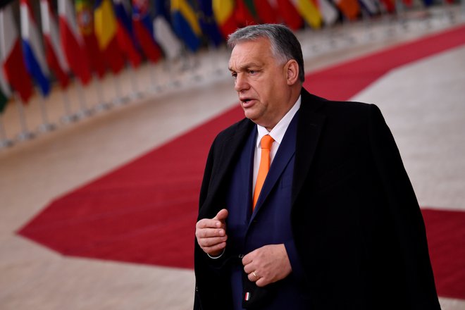 Madžarski premier Viktor Orbán. FOTO: John Thys/Reuters