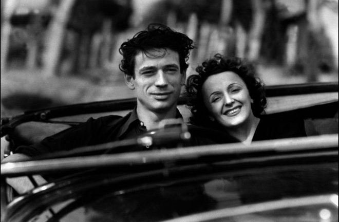Z Yvesom Montandom v filmu Etoile sans lumiere leta 1946 FOTO: dokumentacija Dela