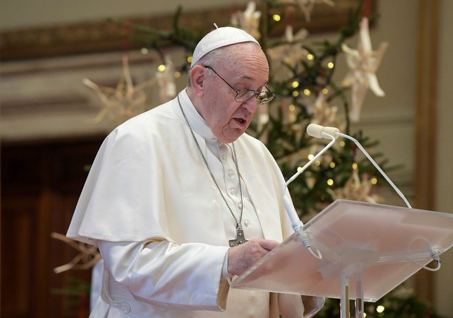 Papež Frančišek. FOTO: AFP